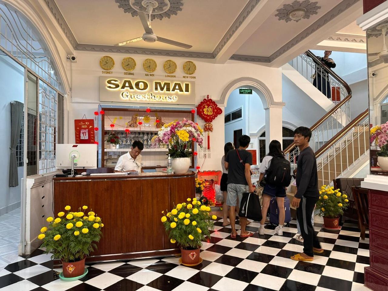 Nha Nghi Sao Mai Hotel Ha Tien Bagian luar foto